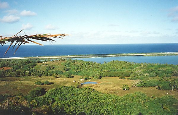 View from Maungapu  Aitutaki 1