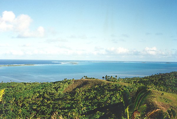 View from Maungapu Aitutaki 4